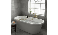 Multi-Functional Bathtub Table with Wine Holder Rust Resistant Expandable Bathtub Tray Easy Installation over-the-Tub Organizer Rack Foldable