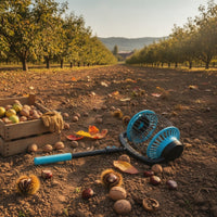 Handheld Fruit Picker Basket-Style Fruit Picker with Pole Adjustable Sturdy for Gardeners, Orchards