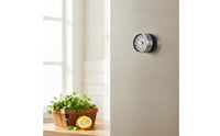 Cooking Timer Twist Dial Magnetic Kitchen Timer Mechanical Countdown Clock Stainless Steel Analog Timer Visual Timer Suitable for Office School Kitchen