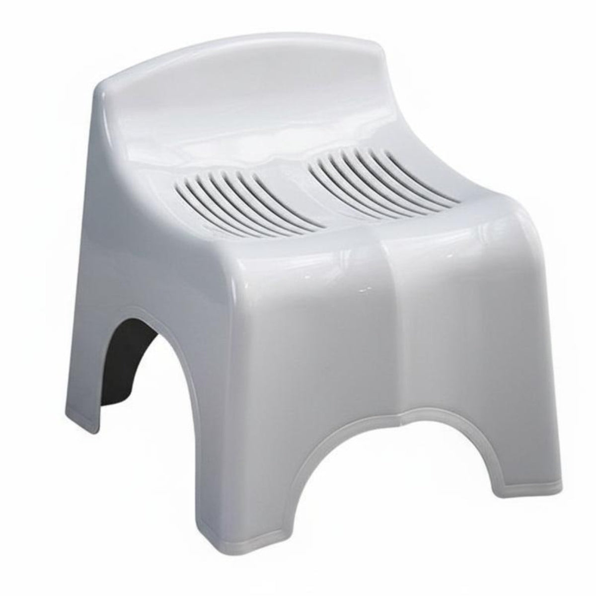 Portable Low Stool long-lasting Plastic Step Stool Stackable Design for Home, Bedroom