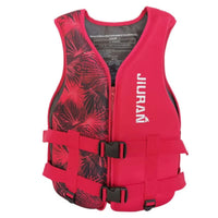 Front Zipper Closure Neoprene Life Jacket Contoured Neoprene Life Vest Padded Zippered Flotation Vest