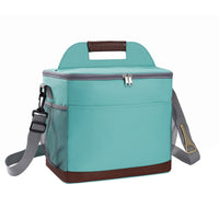Zippered Insulated Lunch Bag Adjustable Strap Soft-Sided Lunch Bag Top Handle Thermal Meal Tote Easy to Clean for Picnic