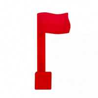Mailbox Flag Curbside Hardware Long-Lasting for Homeowners
