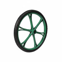 Puncture-Proof 26 Inch Solid Tire Wheel Wear-Resistant Wheelbarrow Replacement Wheel Anti-Slip Traction Pattern for Farmers, Warehouses