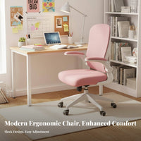 Reclining Mesh Office Chair with Footrest Ergonomic Comfortable and Resilientsign Computer Seat Highspine Builtintegrated