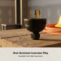 Thickened 220V Output Plug, Generator Accessory, US-Style