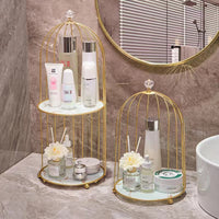 Birdcage Style Storage Basket for Bathroom