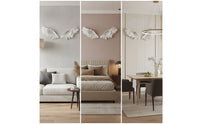 Angel Feathered Plumes Wall Decor Easy to Hang Wing Wall Modern Decor Angel Feathered Plumes Sculpture for Bedroom