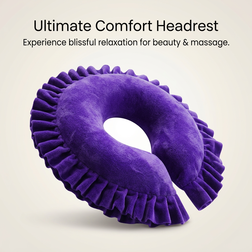 Massage Face Pillow for Massage Table, Face Cradle Rest Cushion, Memory Foam Face Down Pillow, Beauty Salon Face Pillow, Face Cushion for Massage