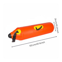 PVC Fishing Float Round Buoy Float Easy to Use Bobber for Freediving, Scuba Diving