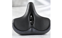 Comfort Bike Seat Ergonomic Wide Bike Saddle Textured for Commuters