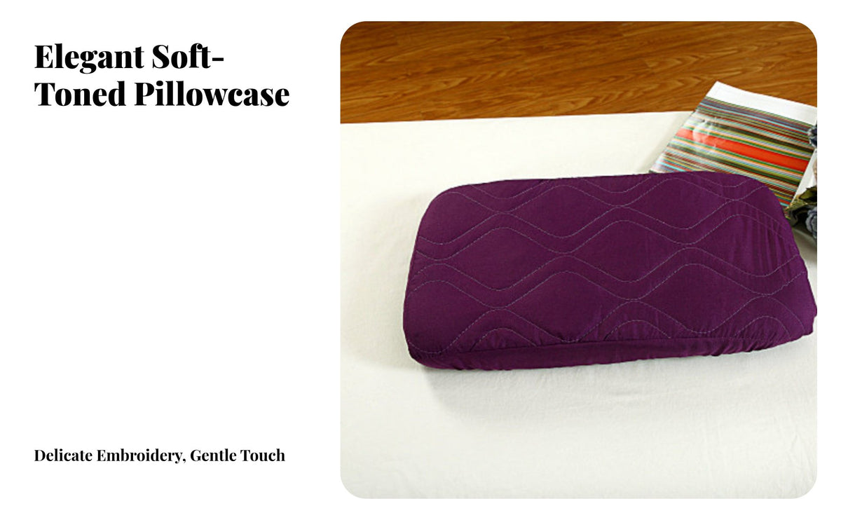 Soft Material Beauty Bed Pillowcase Patterned Massage Table Pillow Cover for Spa Professionals