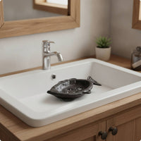 Cast Iron Soap Dish Rustic Piscine Soap Dish Decorative Household Item for Washroom