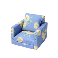 Miniature Armchair with Cushion Soft Dollhouse Armchair Boxy Furniture for Collectors