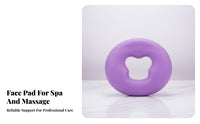 Beauty Bed Face Pad Anti-Slip Pr Client Face Pillow Comfortable U-Shaped Massage Pillow for Beauticians, Office Workers, Medical Office, Home