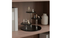 Transparent Acrylic Display Stand Clear Tiered Display Stand Multi Purpose Acrylic Riser Stacked for Shelf, Room Decor, Desk