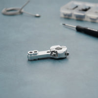 Metal 25T Servo Arm Compact Servo Arm with Split-Clamp Robust Low-Profile for Hobbyists