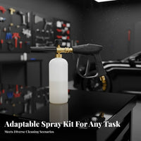 Car Wash Foam with Nozzles 5 Spray Nozzle Tips Car Cleaning Foam