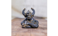 Bull Monster Figurine Gothic Bull Bust Statue Monster Bust for Bookshelf