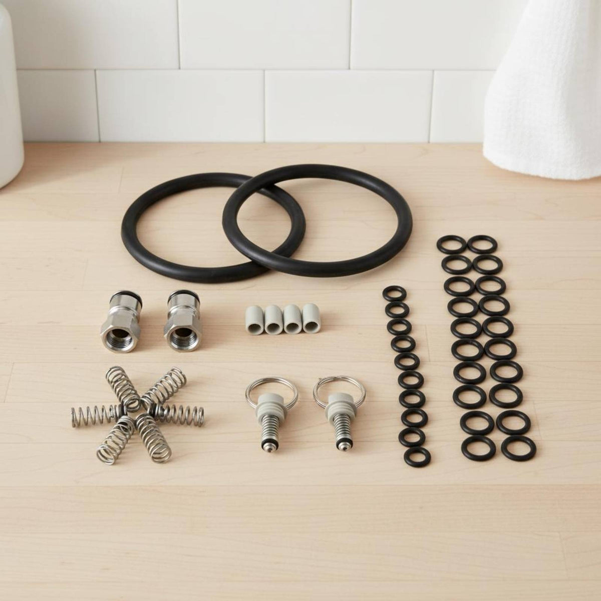 Leak Resistant Standard Keg Rebuild Kit Easy to Install Ball Lock Keg O-Seal Kit Food Safe Home Brewing Supply