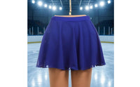 Built-in Skirt Skirted Skating Shorts Translucent Mesh Skating Skort Lightweight Sports Protection Gear Stretchable