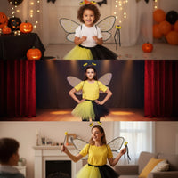 Bee Costume Set Halloween Bee Costume Lightweight for Carnival