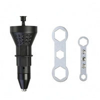 Upper Drive Interface Drill Mounted Rivet Head Ribbed Grip Cordless Drill Rivet Head