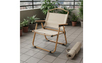 Slip-Resistant Lightweight Aluminum Camping Chair Breathable Material Portable Fishing Chair