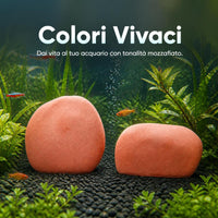 Ceramic Colorful Stone Aquarium Ornaments