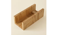 Open-Channel Wooden Soap Cutting Table Raised Side Walls Soap Slicing Board Slotted Household Tool Unfinished