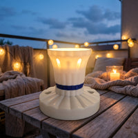 E27 Lamp Holder with Thickened Ceramic Housing, Angled Design for DIY Lighting, LED Compatible Bulb Holder for Indoor Use, 200-250V and 15A