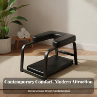 Stable & Safe Mind-Body Headstand Bench Thickened Steel Frame Mind-Body Inversion Chair Long-Lasting Inversion Chair Comfort Cushion for Beginners, Home Use, Gym