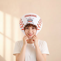 Soft Fabric Head Mask Funny Baseball Mask Cute Cosplay Hat Creative for Photo Photography