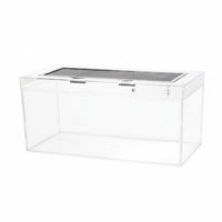 Crystal Herpetofauna Enclosure 360 Degree View Gecko Habitat Box