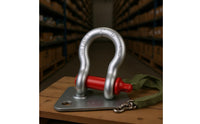 Galvanized Arch U-Type Heavy Duty Lifting Link, Nautical Rigging Connector, Commercial D-Shaped Lock, Multiple Options