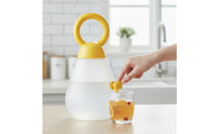 Clear Water Dispenser with Tap Countertop Water Jug with Tap Large-Capacity Beverage Dispenser Sturdy for Camping