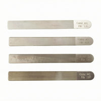 Abrasive Guitar Nut Slotting File Textured Guitar Nut File Flat Instrument Tool Rectangular
