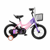 Childrens Cycle with Training Wheels Anti-Slip Tires Kids Training Bike