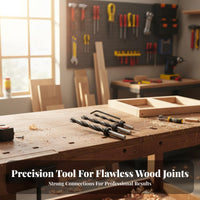14 Pieces High Accuracy 15 Degree Woodworking Jig Easy to Use Pocket Hole Jig Kit Long-Lasting for Furniture Builders, DIY Enthusiasts