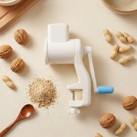 Hand Crank Nut Stainless Steel Shredding Parts Manual Nut Non Skid Base Kitchen Tool for Home