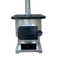 吉祥取暖炉柴火灶非气化炉家用室内室外无烟柴煤两用炉节能烤火炉