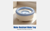 Anti-Spill Suspended Cat Bowl, Pet Food Dish, Non-Slip, For Kittens