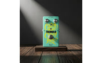 Metal Tremolo Pedal with Toggle Switch Compact Tremolo Pedal Analog Negative Center for Guitarists, Pedalboard