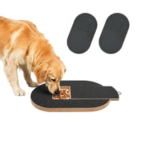 Wooden Dog Nail Scratch Board with Sandpaper