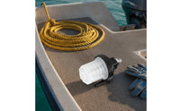 Disposable Fuel Filter with Clear Body 20 Micron Marine Outboard Fuel Filter Impact-Resistant for Boat Owners