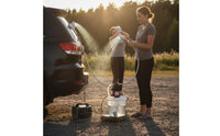 Bucket Shower Electric System Self-Priming Shower Handheld for Campers, Students, Camping, Dorm Rooms, Outdoor Washing