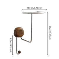Cap hook space Saving Wall Mounted Helmet Holder Multi-Functional Household Storage for Entryway, Garage
