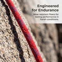 Outdoor Climbing Safety Rope with Hooks for High-Altitude Work and Rescue