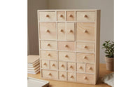 Wooden Drawer Organizer Multiple Drawers Wood Desktop Organizer Rectangular Small Drawer Storage Box