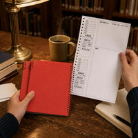 B5 Detachable Error Correction Notebook for Students, Thickened Paper, Ebbinghaus Method, Math English Study Organizer